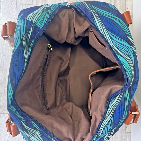 CAMTOP Canvas Weekender Bag Carry On Travel Tote Overnight Duffel Bag with Strap - Picture 8 of 13